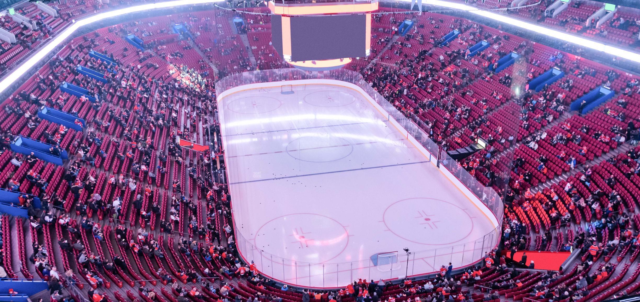 Seating view for Centre Bell Section 429