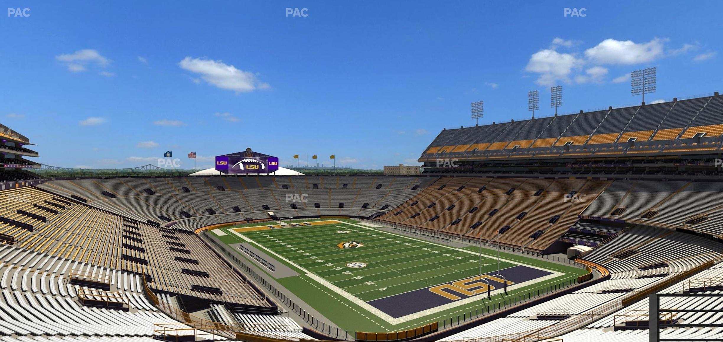 Seating view for Tiger Stadium Section Suite 168