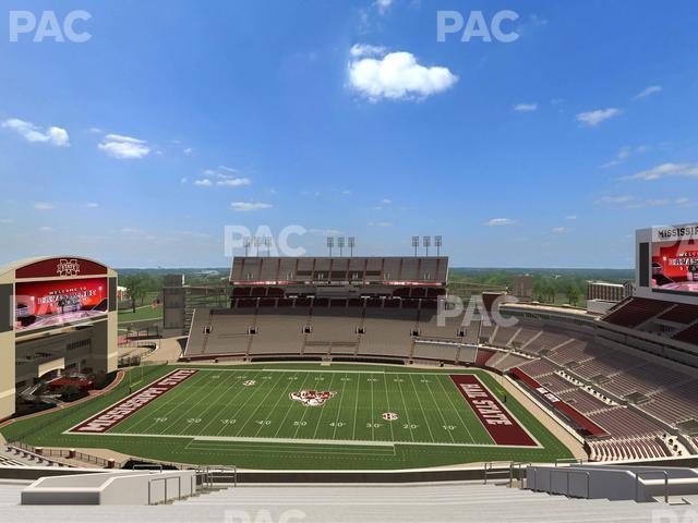 Seating view for Davis Wade Stadium Section 335