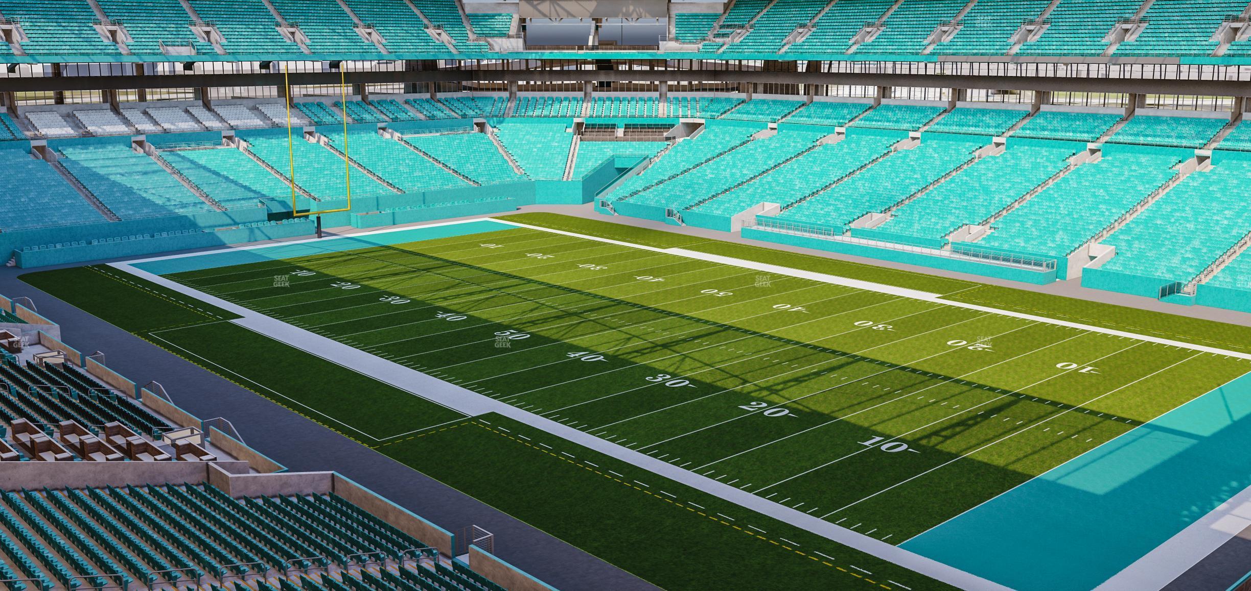 Seating view for Hard Rock Stadium Section 339