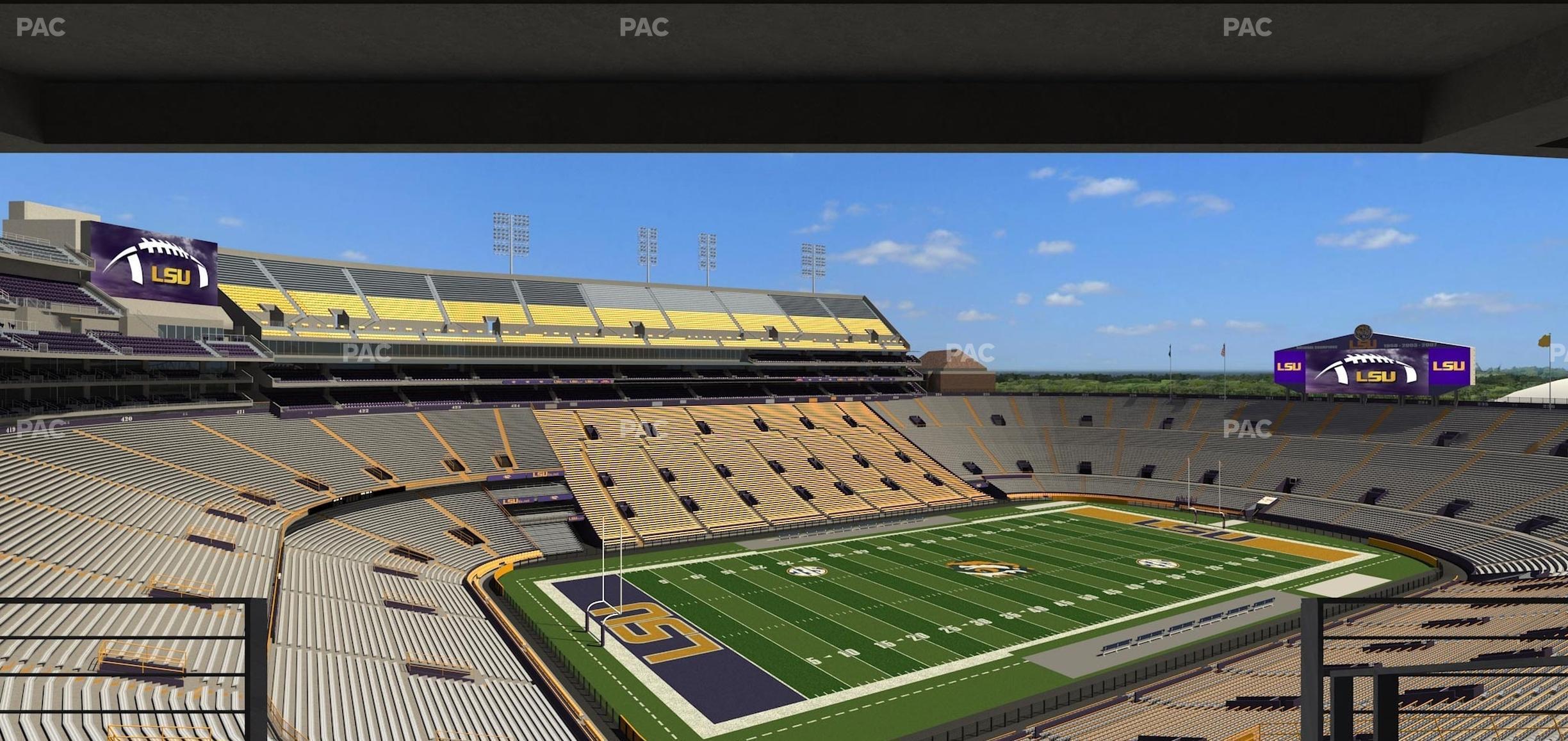 Seating view for Tiger Stadium Section Suite 234