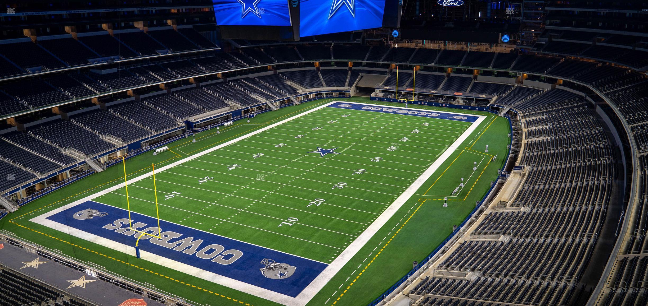 Seating view for AT&T Stadium Section Star Suite 655