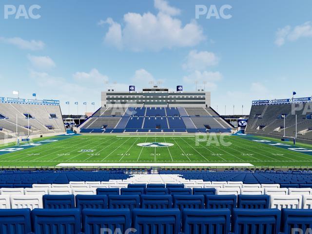 Seating view for LaVell Edwards Stadium Section 34 B