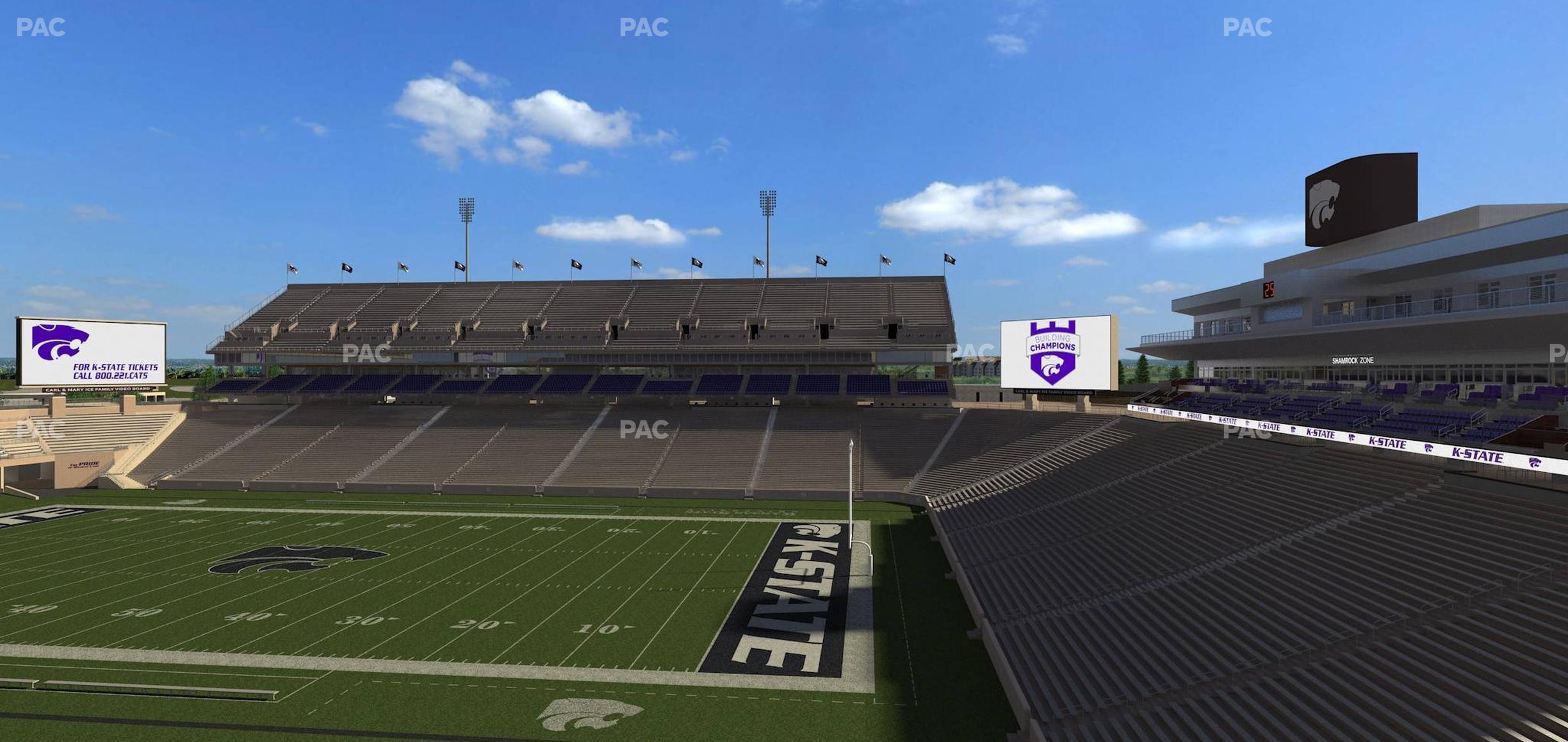 Seating view for Bill Snyder Family Stadium Section 213