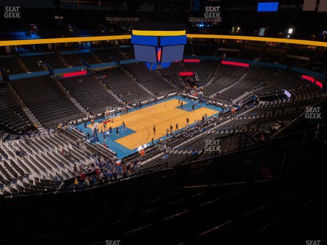 Seating view for Paycom Center Section 327