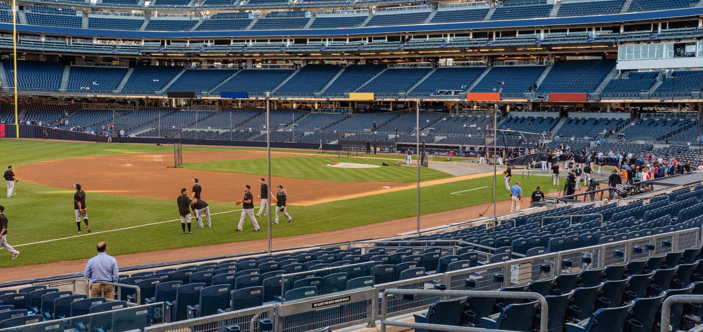 Seating view for Yankee Stadium Section Field Level 128