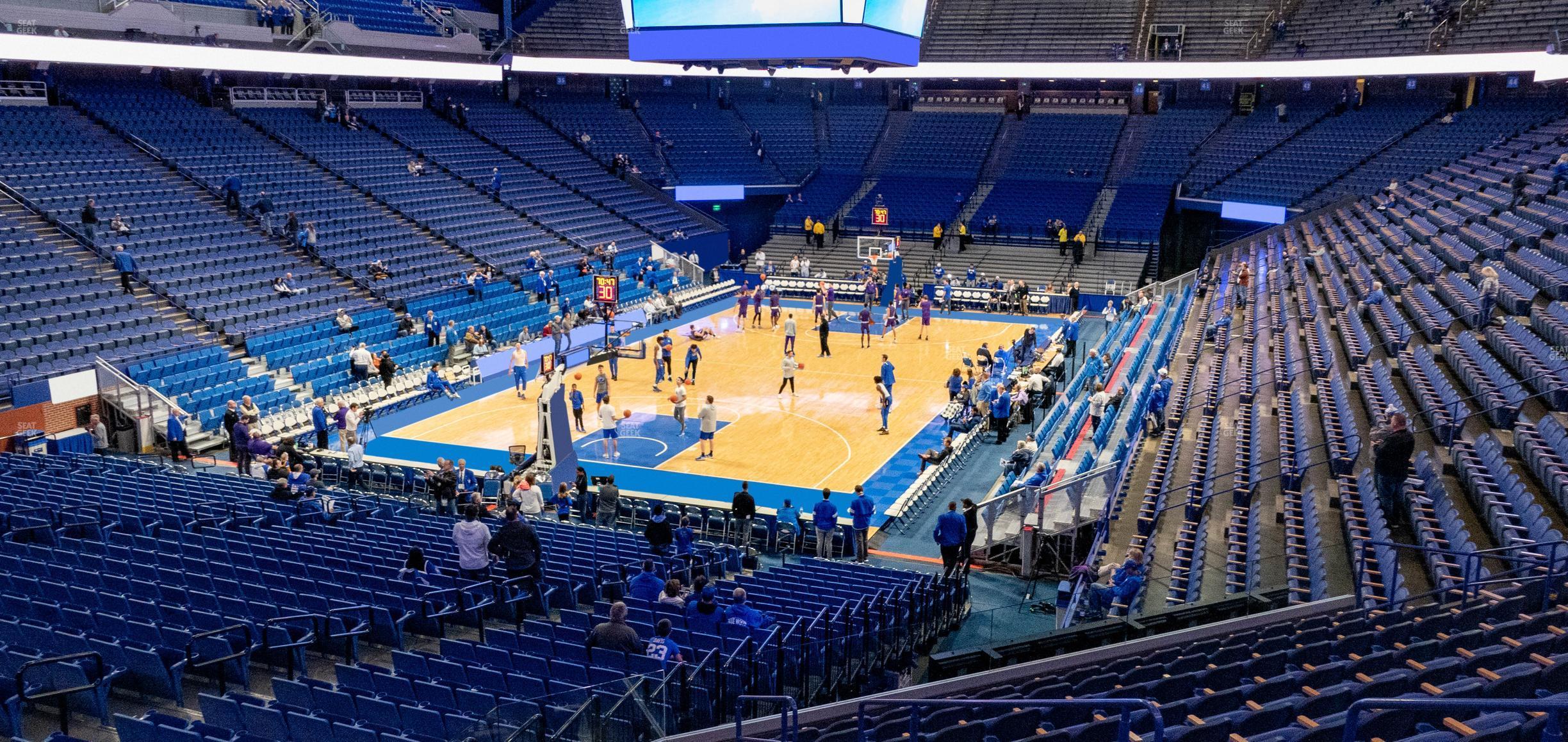 Seating view for Rupp Arena Section 20