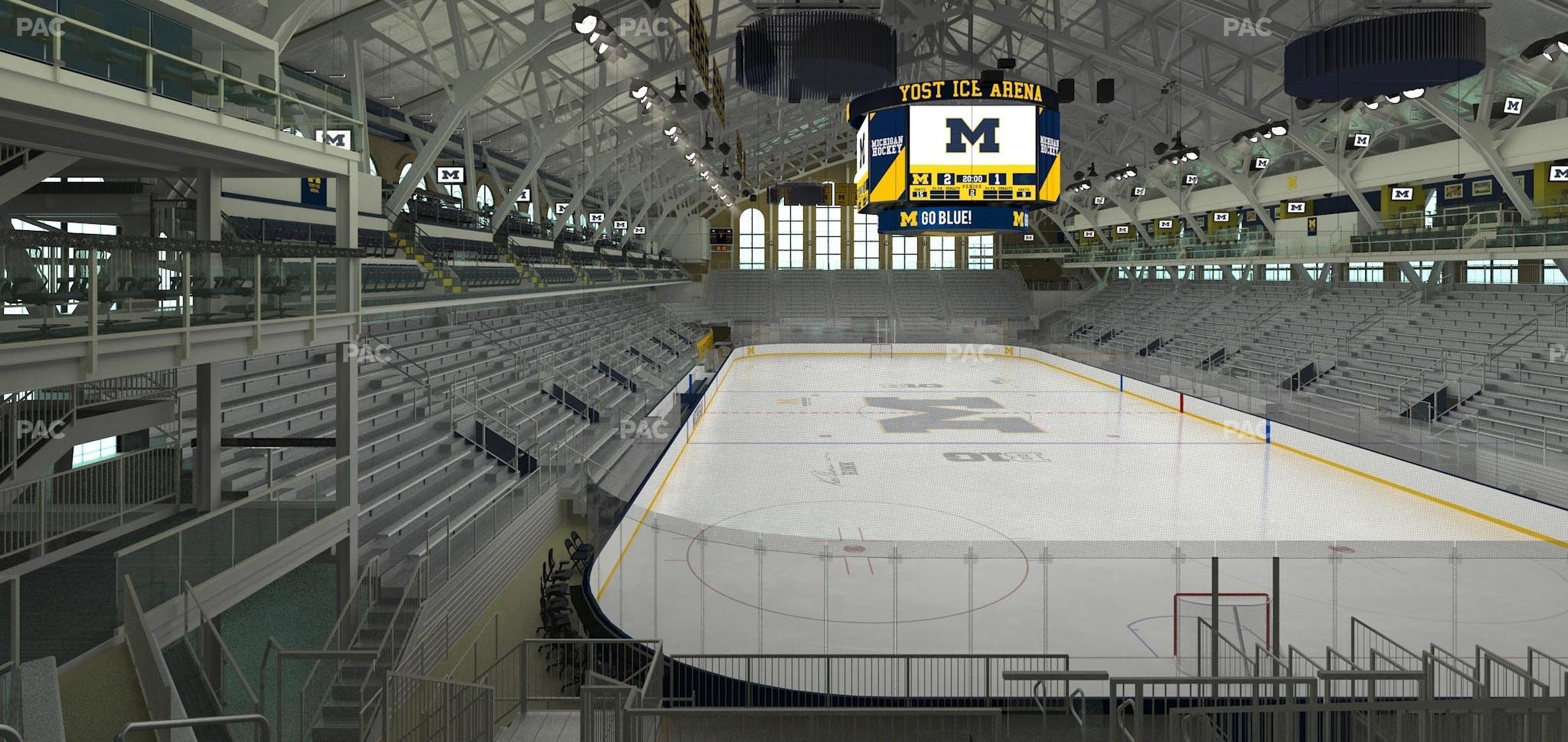 Seating view for Yost Arena Section 24