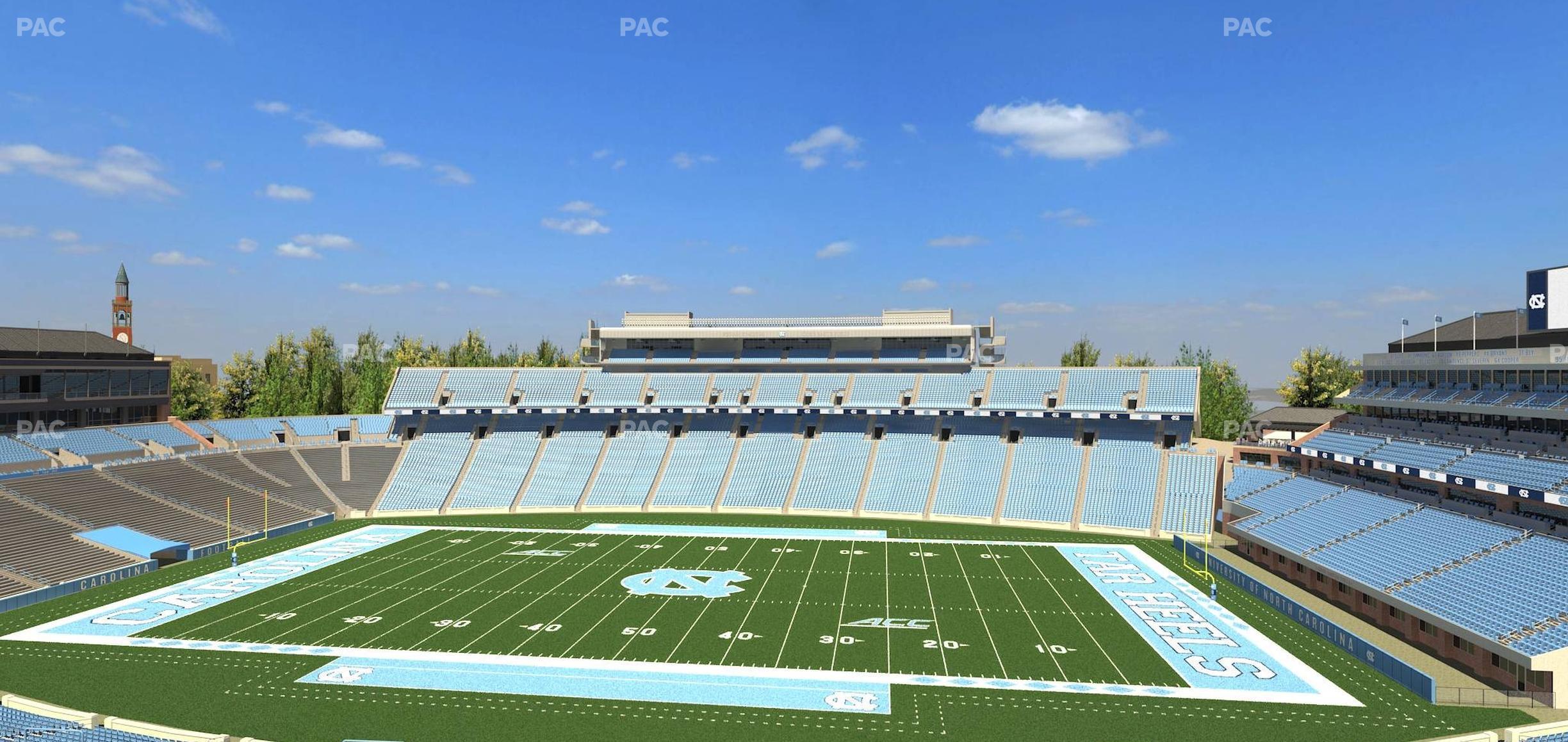 Seating view for Kenan Memorial Stadium Section 227