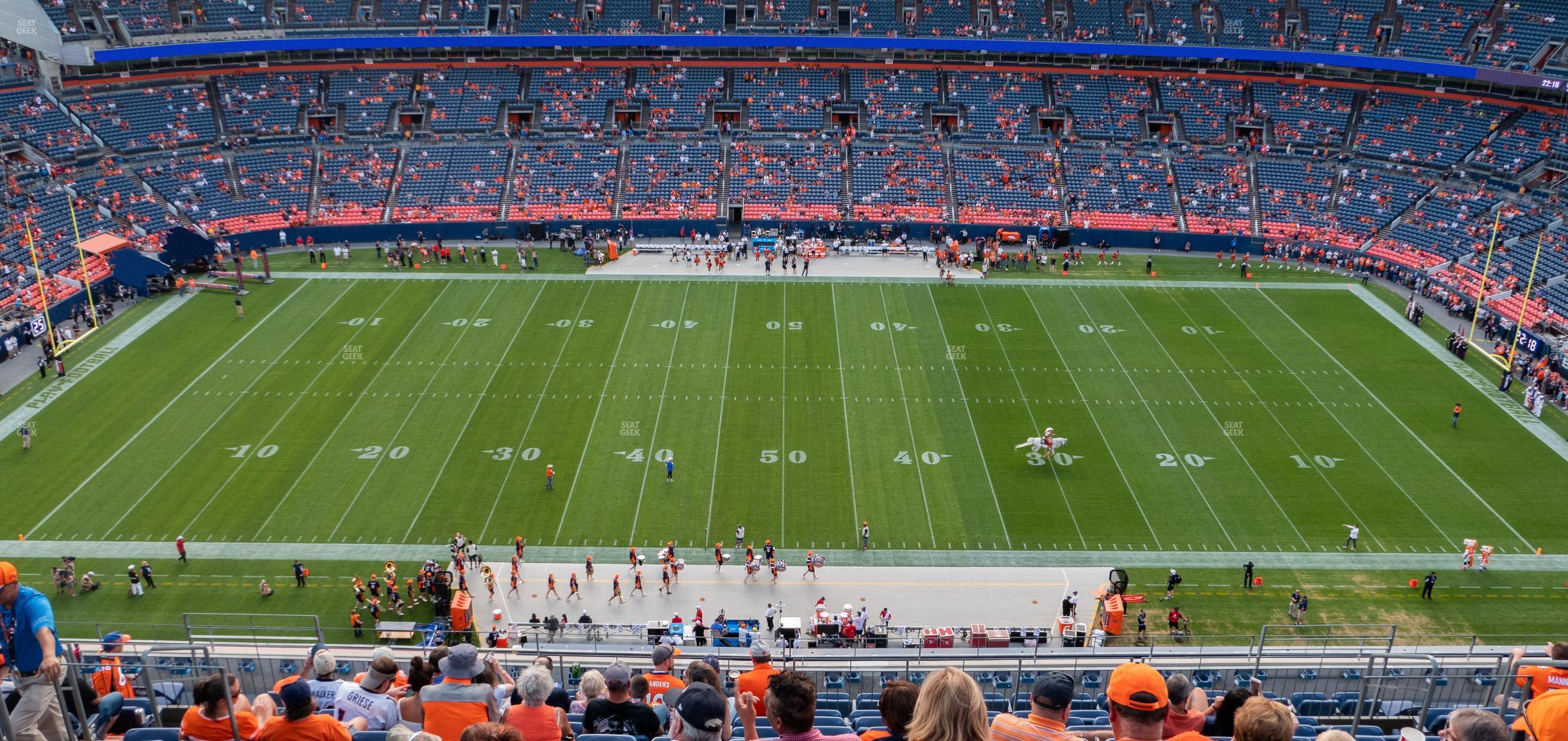 Seating view for Empower Field at Mile High Section 534