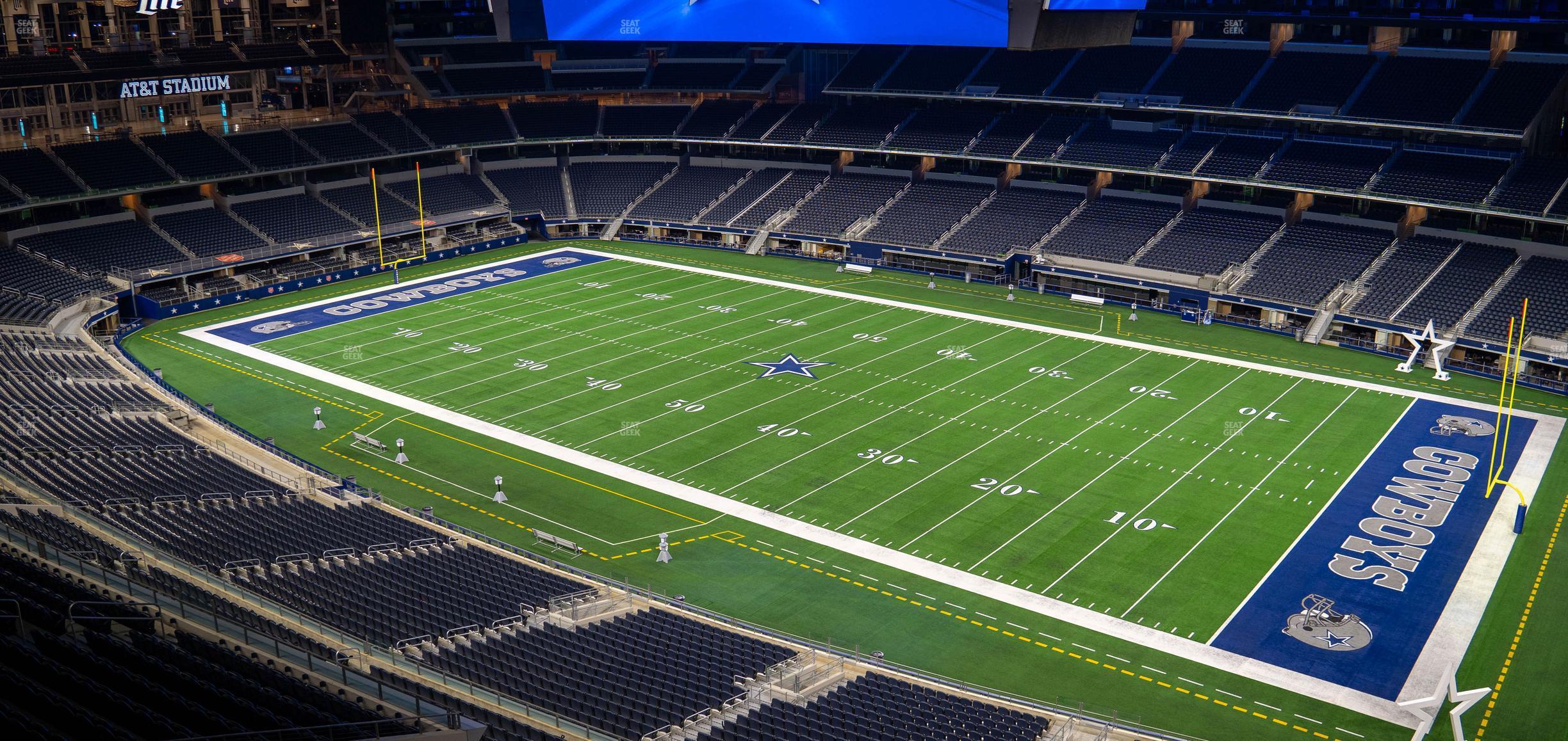 Seating view for AT&T Stadium Section Ring Of Honor Suite 537