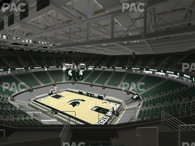 Seating view for Jack Breslin Student Events Center Section 223