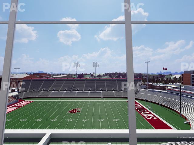 Seating view for Gesa Field Section Suite 14