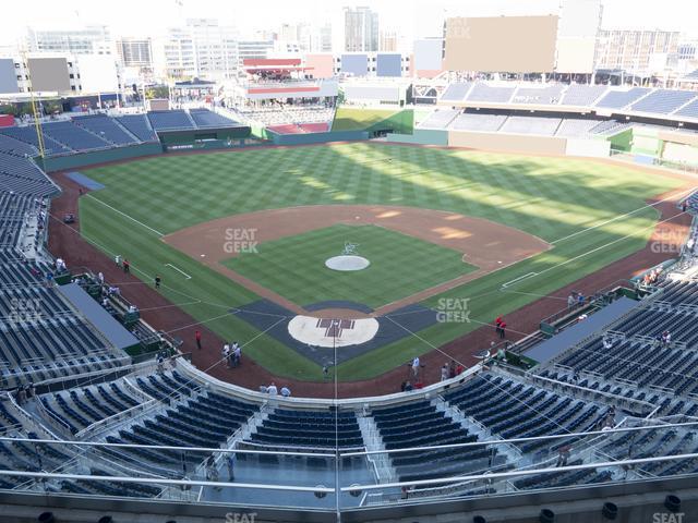 Seating view for Nationals Park Section 314