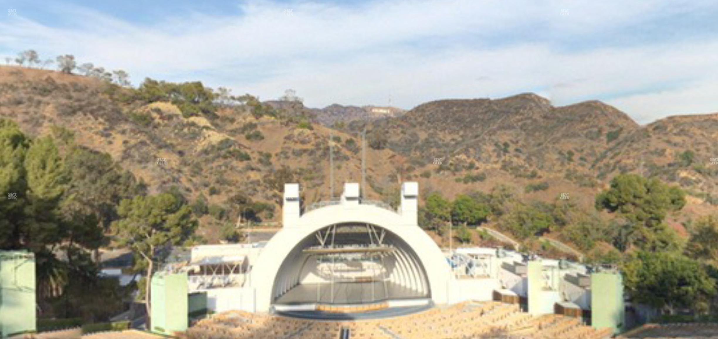 Seating view for Hollywood Bowl Section T 1