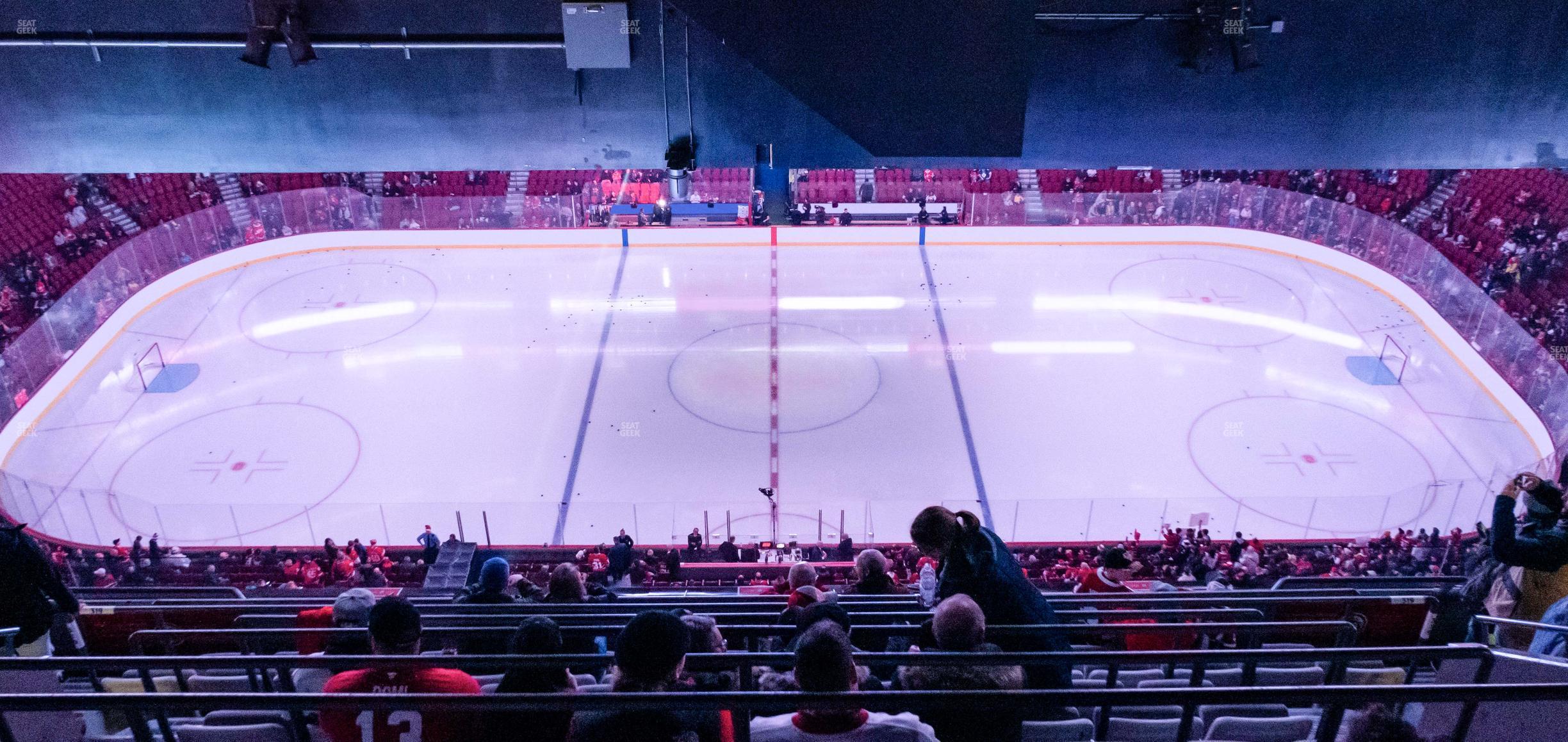 Seating view for Centre Bell Section 419