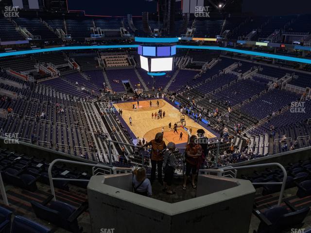 Seating view for Footprint Center Section 213