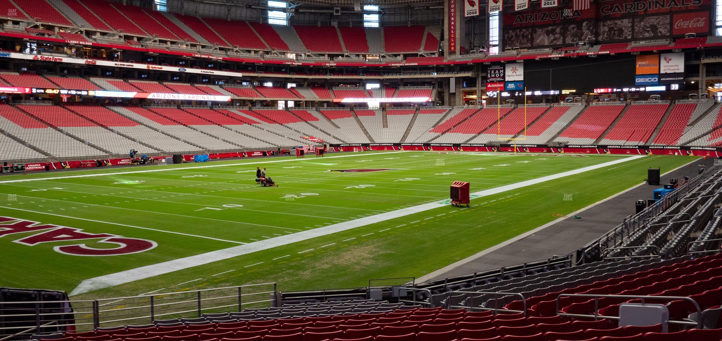 Seating view for State Farm Stadium Section 136