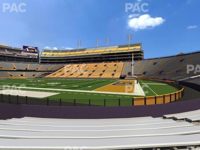 Seating view for Tiger Stadium Section 210