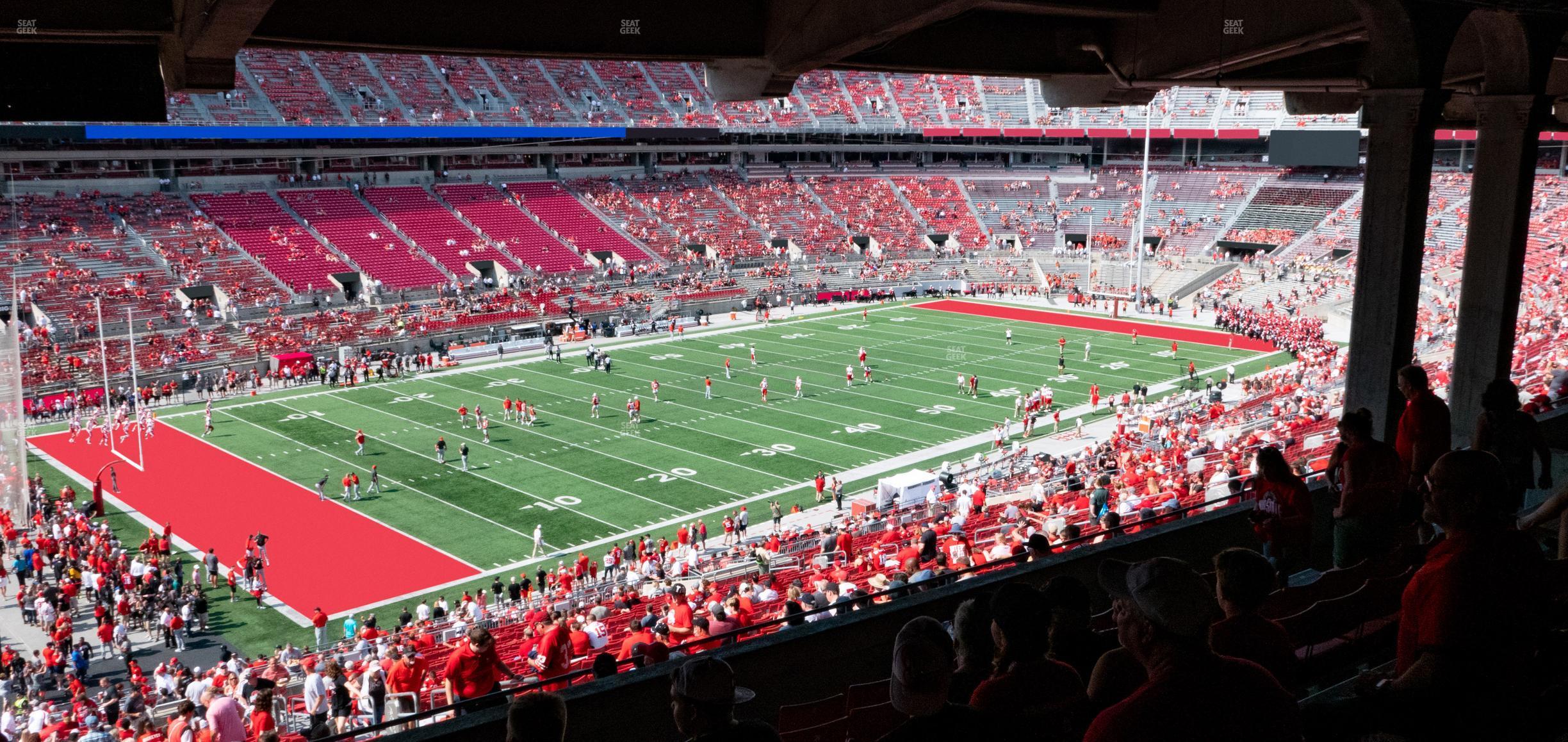 Seating view for Ohio Stadium Section 28 B