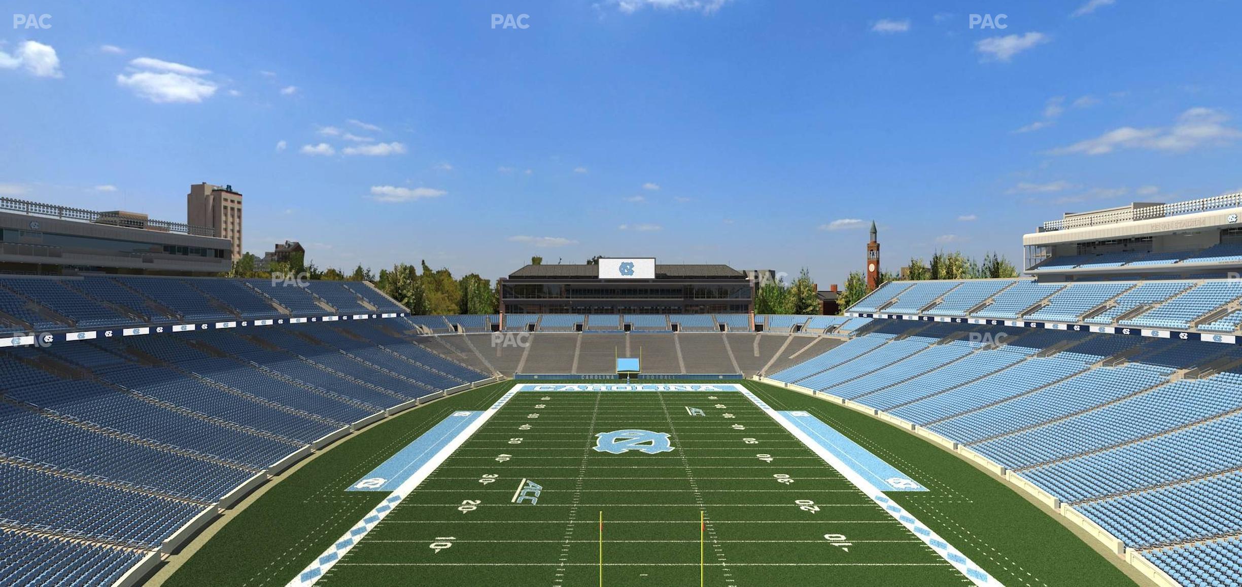 Seating view for Kenan Memorial Stadium Section Suite 10