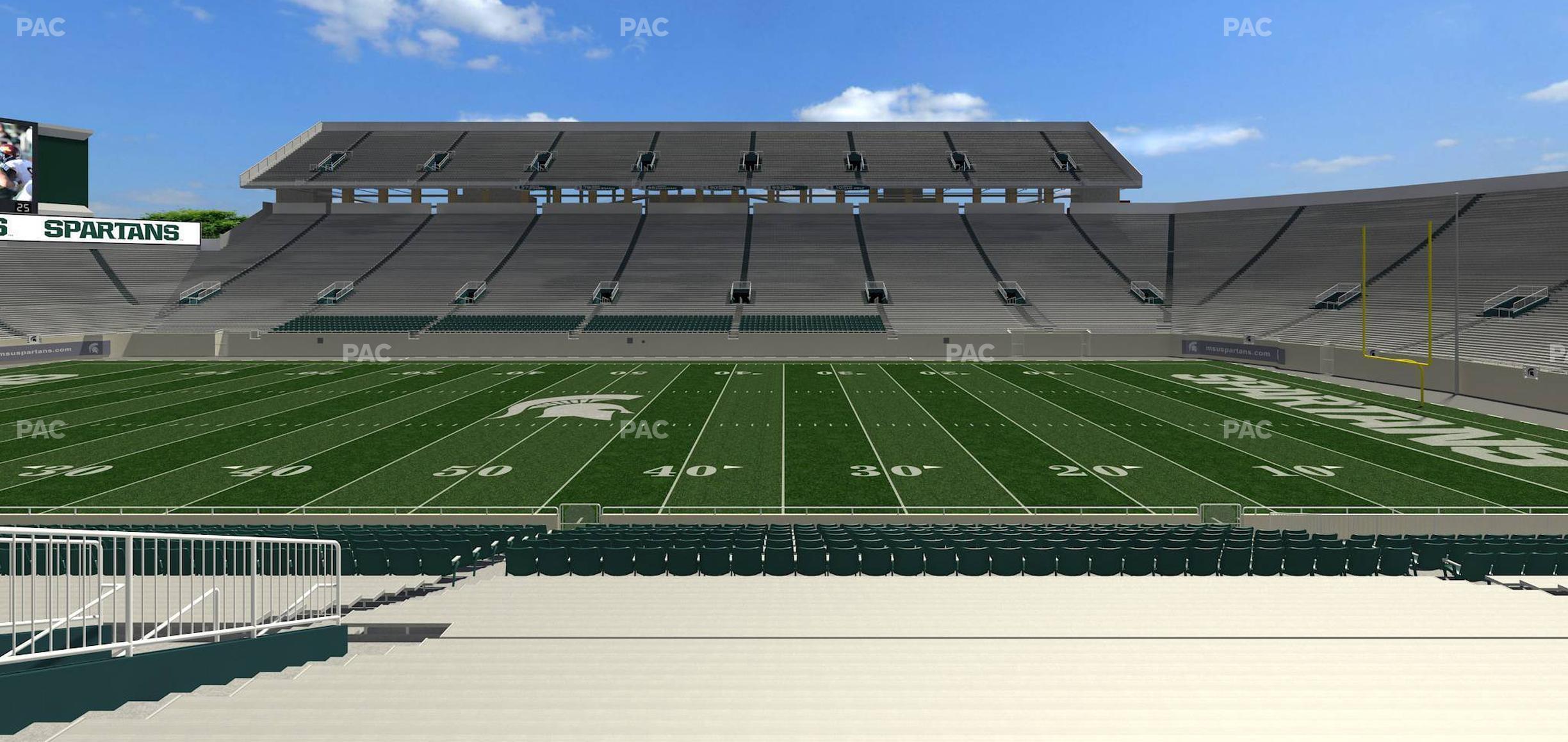 Seating view for Spartan Stadium (Michigan) Section 23