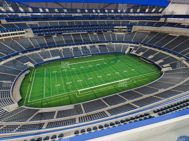 Seating view for SoFi Stadium Section 411