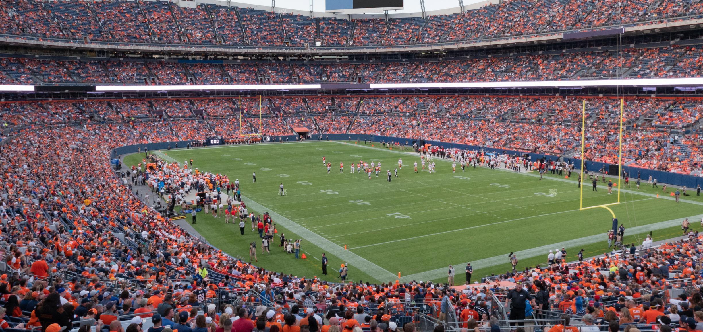 Seating view for Empower Field at Mile High Section 236