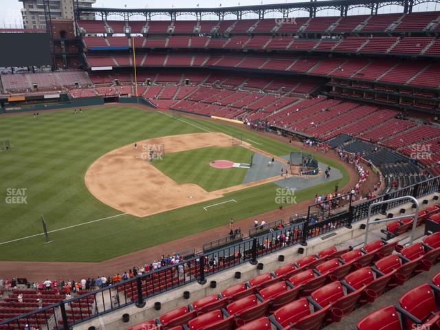 Seating view for Busch Stadium Section Third Base Pavilion 359