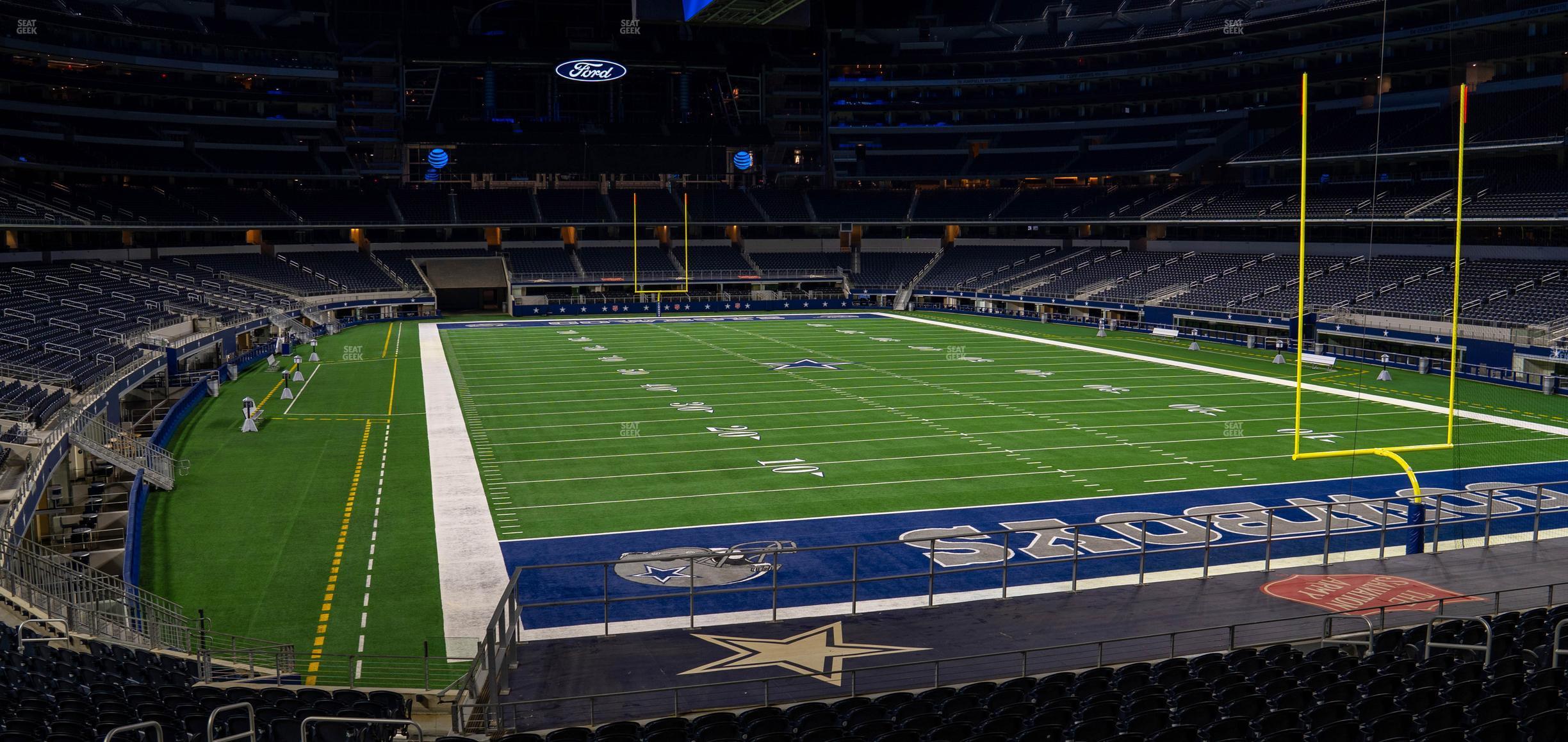 Seating view for AT&T Stadium Section Hall Of Fame Suite 244