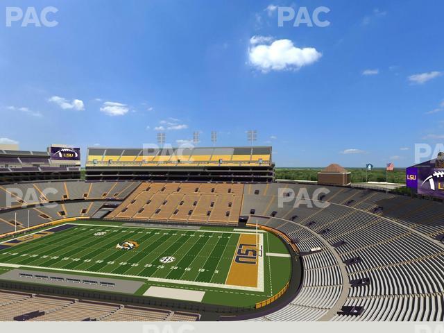 Seating view for Tiger Stadium Section 530