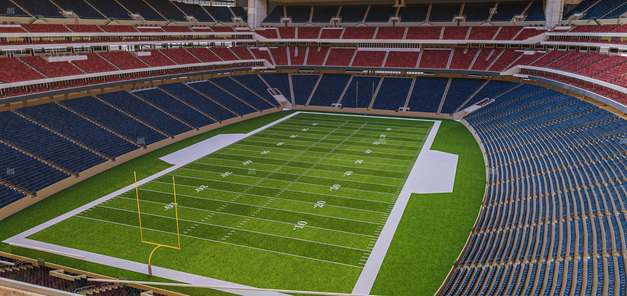 Seating view for NRG Stadium Section 518