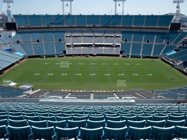 Seating view for EverBank Stadium Section 410