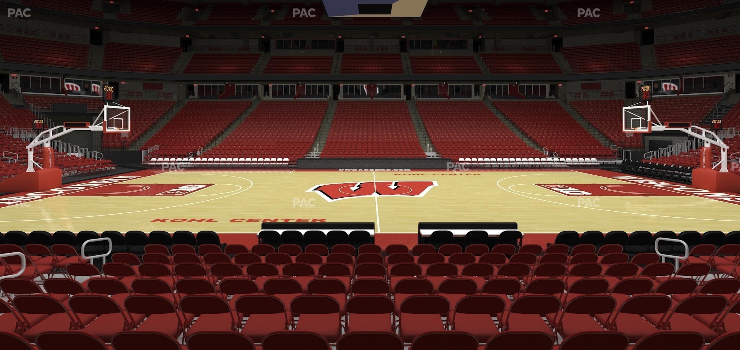 Seating view for Kohl Center Section 108