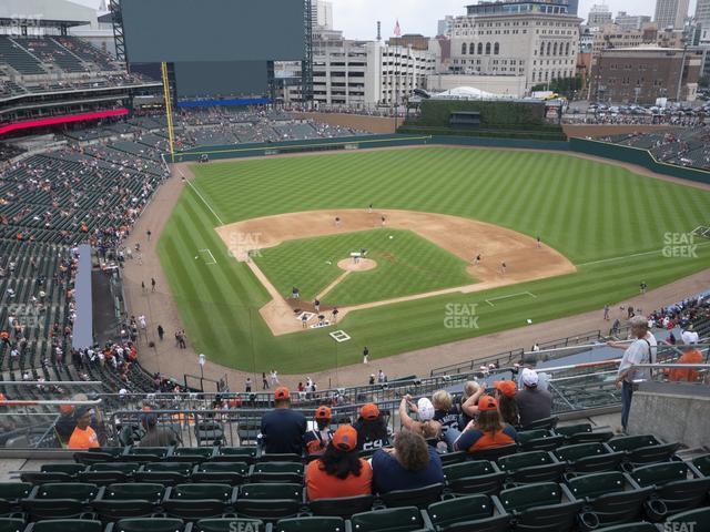 Seating view for Comerica Park Section 325