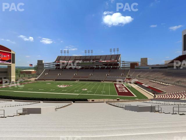 Seating view for Davis Wade Stadium Section 18