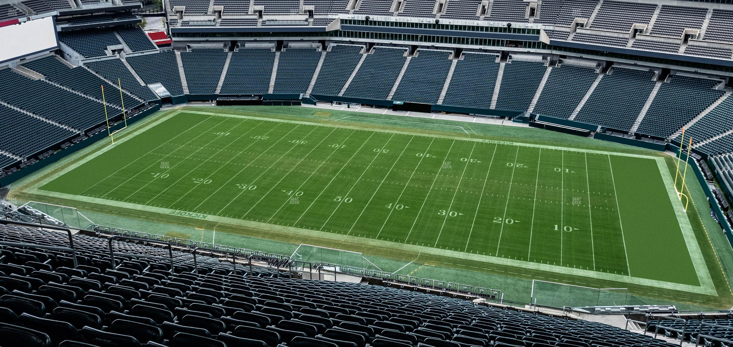 Seating view for Lincoln Financial Field Section 227