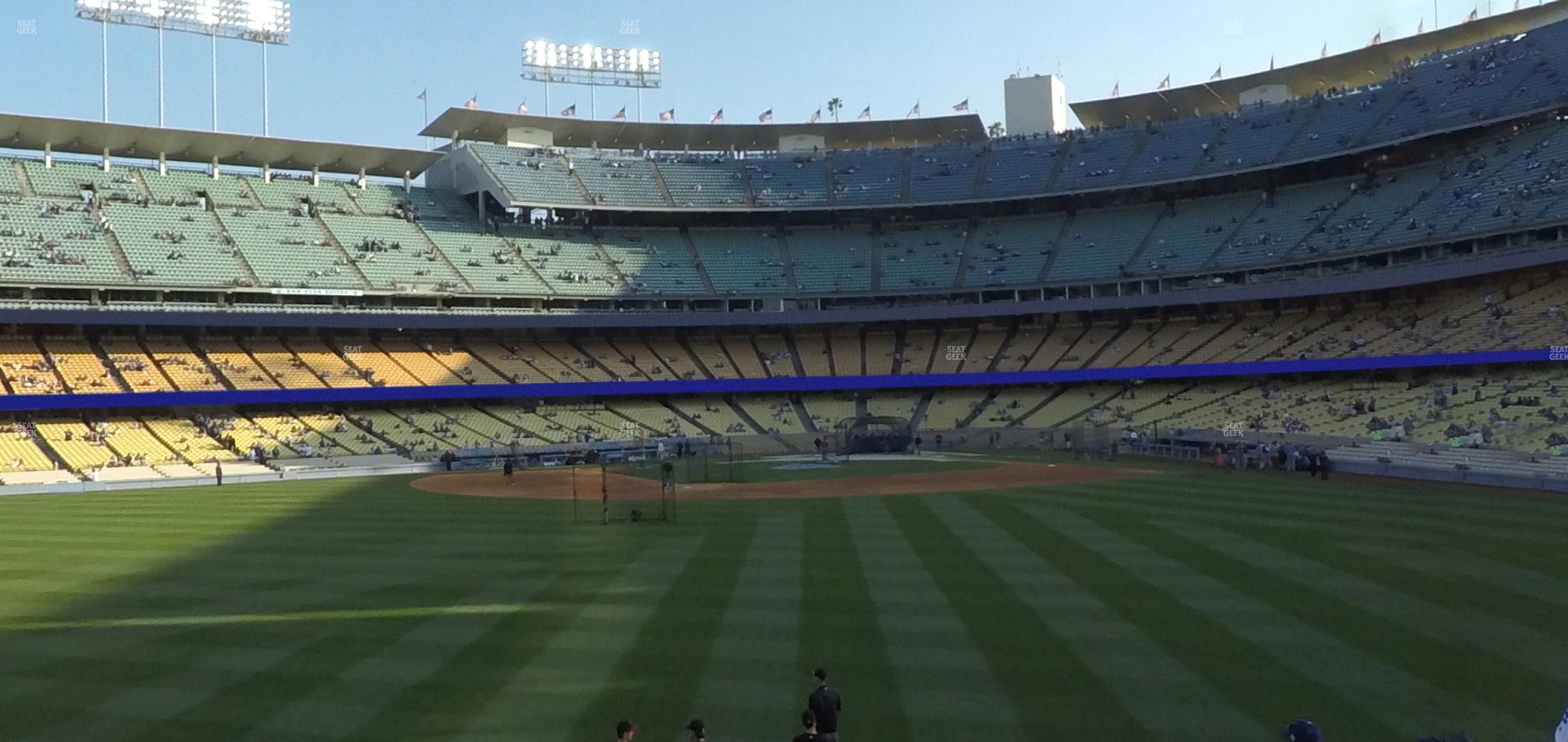 Seating view for Dodger Stadium Section 309 Pl