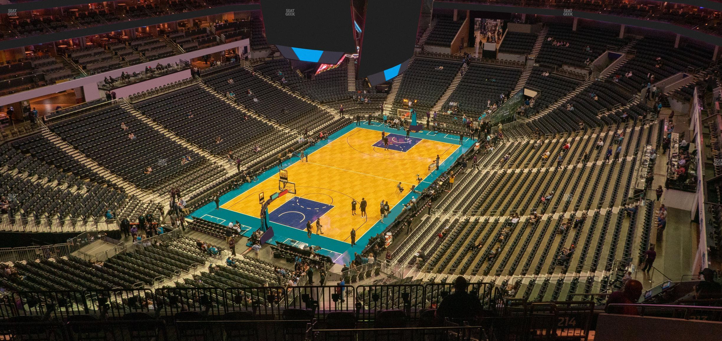 Seating view for Spectrum Center Section 214