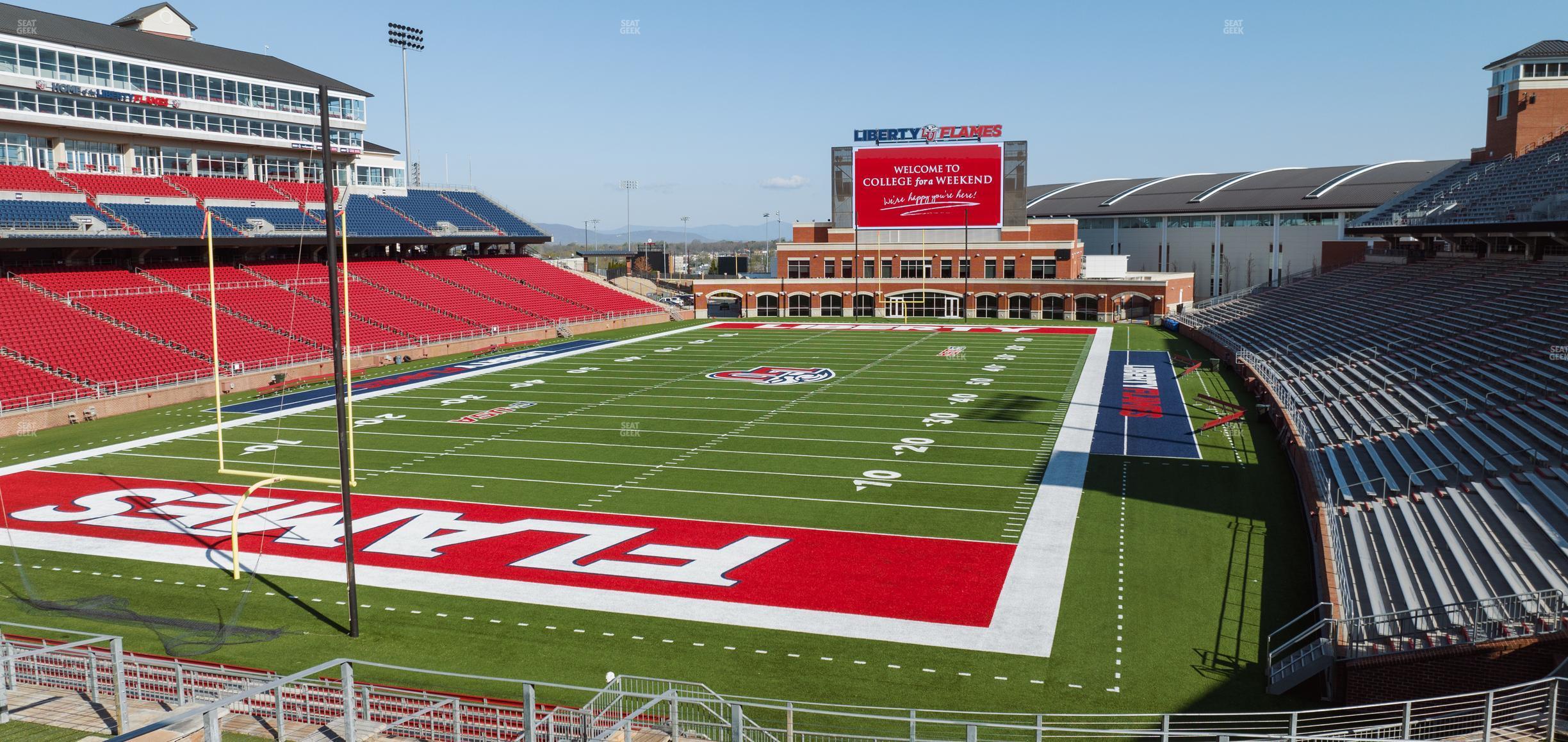 Seating view for Williams Stadium Section Cabana 6