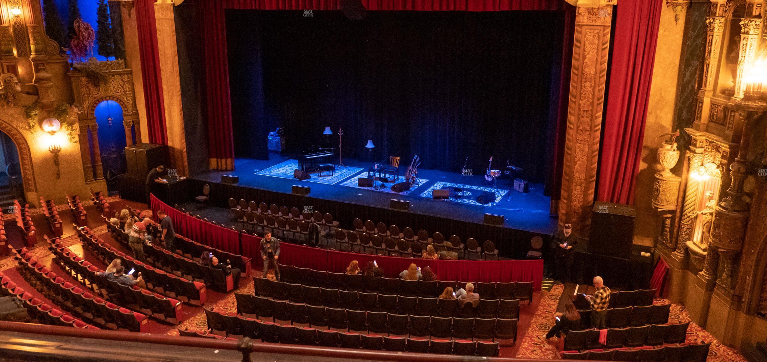 Seating view for Louisville Palace Section Loge 2