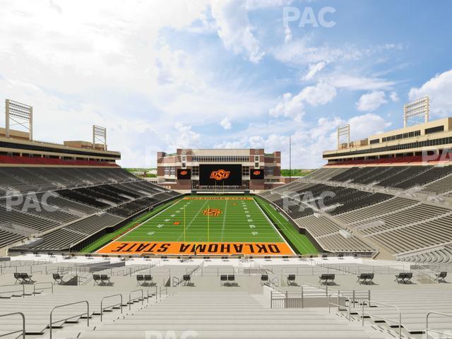 Seating view for Boone Pickens Stadium Section 220