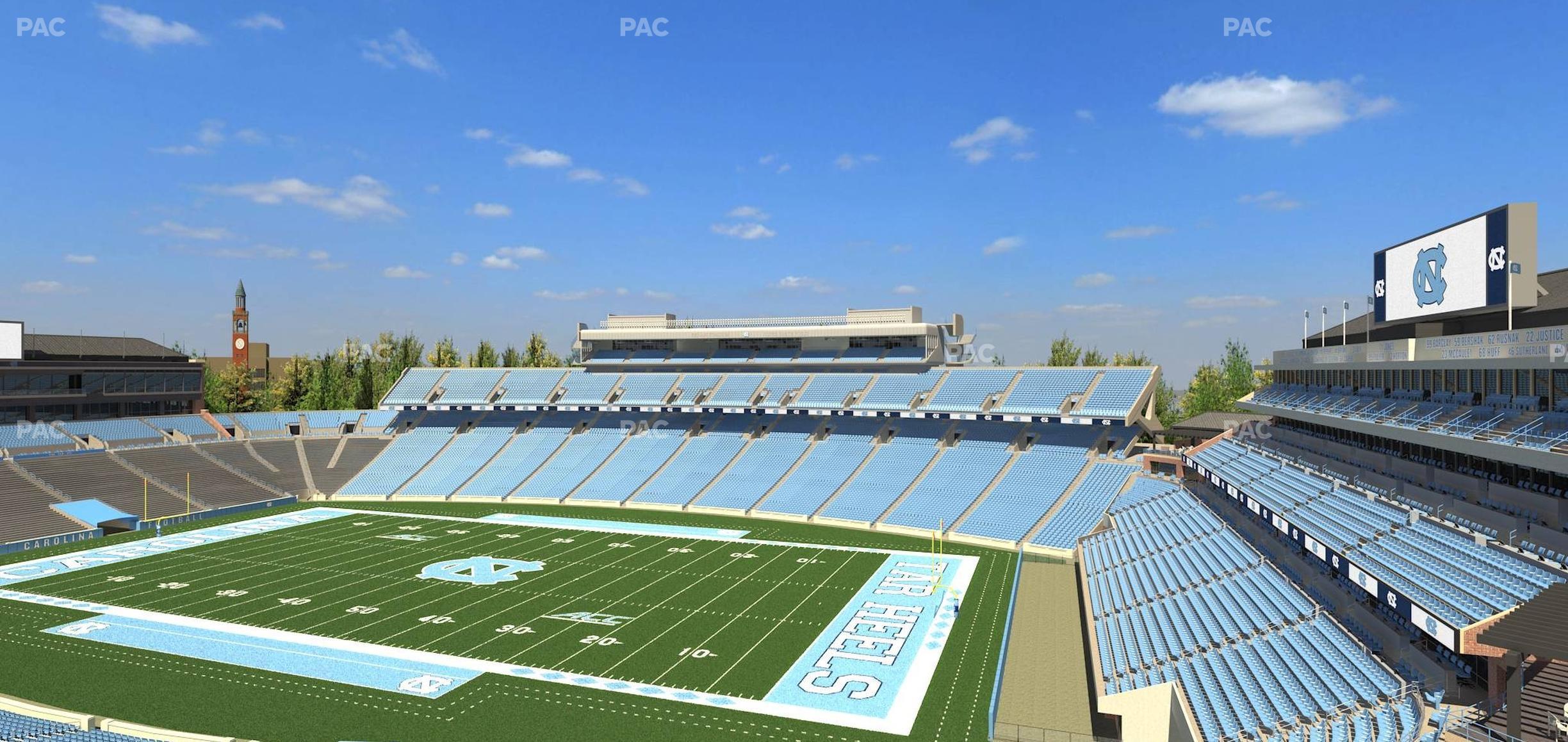 Seating view for Kenan Memorial Stadium Section 230