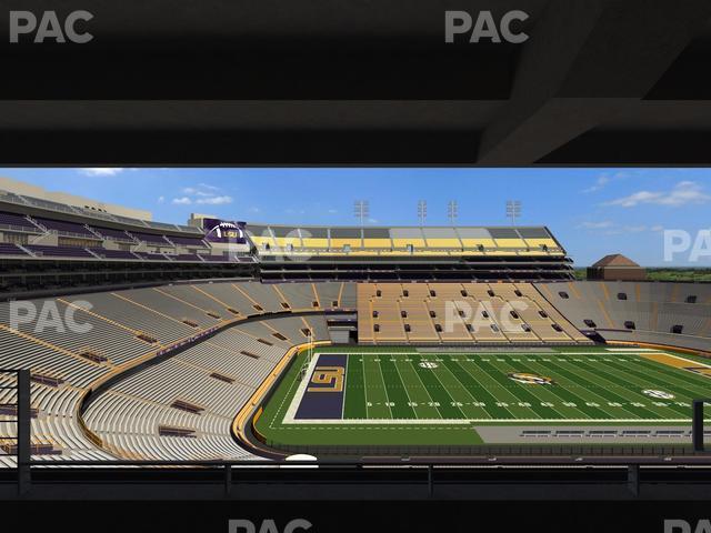 Seating view for Tiger Stadium Section Suite 223