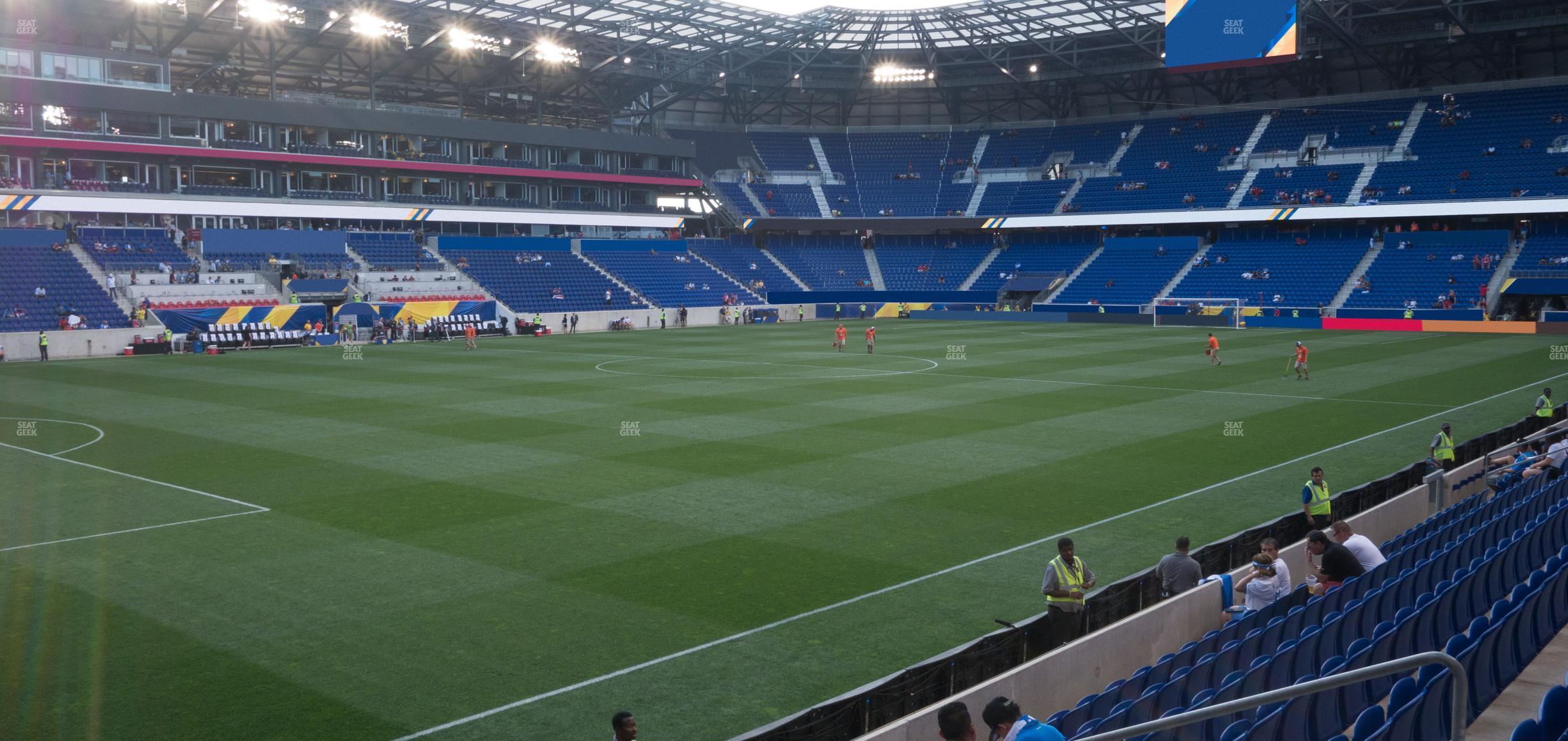 Seating view for Red Bull Arena Section 130