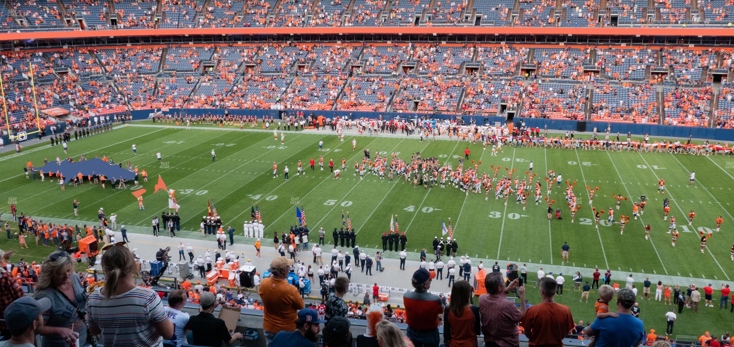 Seating view for Empower Field at Mile High Section 307