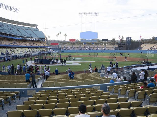 Seating view for Dodger Stadium Section 10 Fd