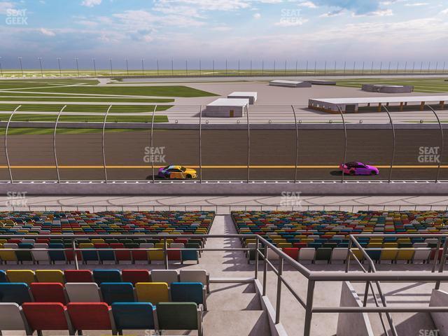 Seating view for Daytona International Speedway Section Back 109