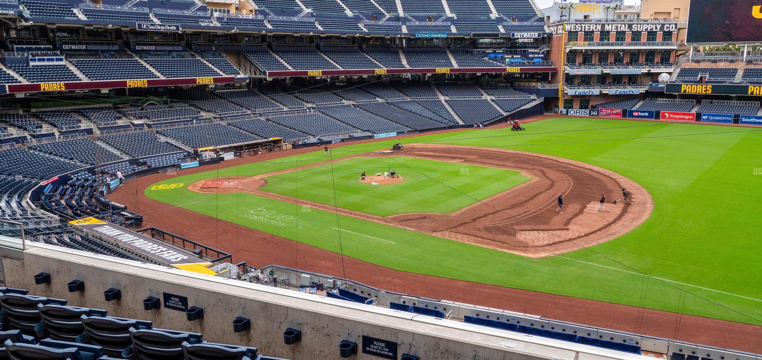 Seating view for Petco Park Section 213