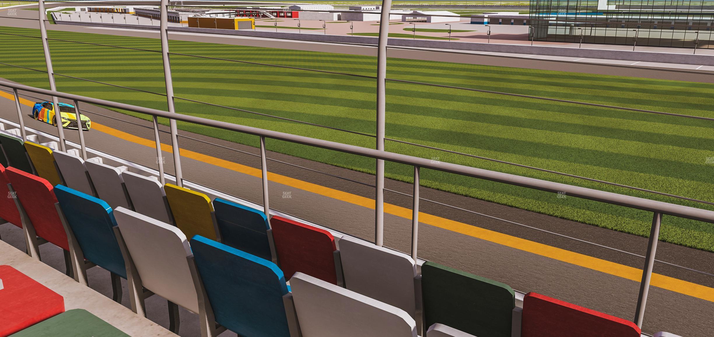 Seating view for Daytona International Speedway Section Front 148